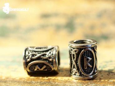 Dreadperle, vikinger perle, dreadperle vikings, dreadstyle viking, viking dreadlocks, dreadlocks für vikinger style, dreadschmuck vikings, wikinger dreadperle